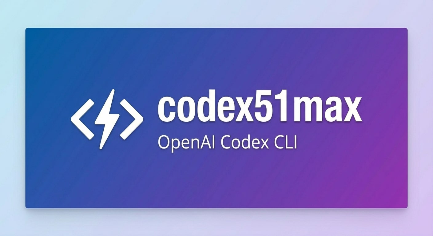 OpenAI Codex 5.1 Max Banner